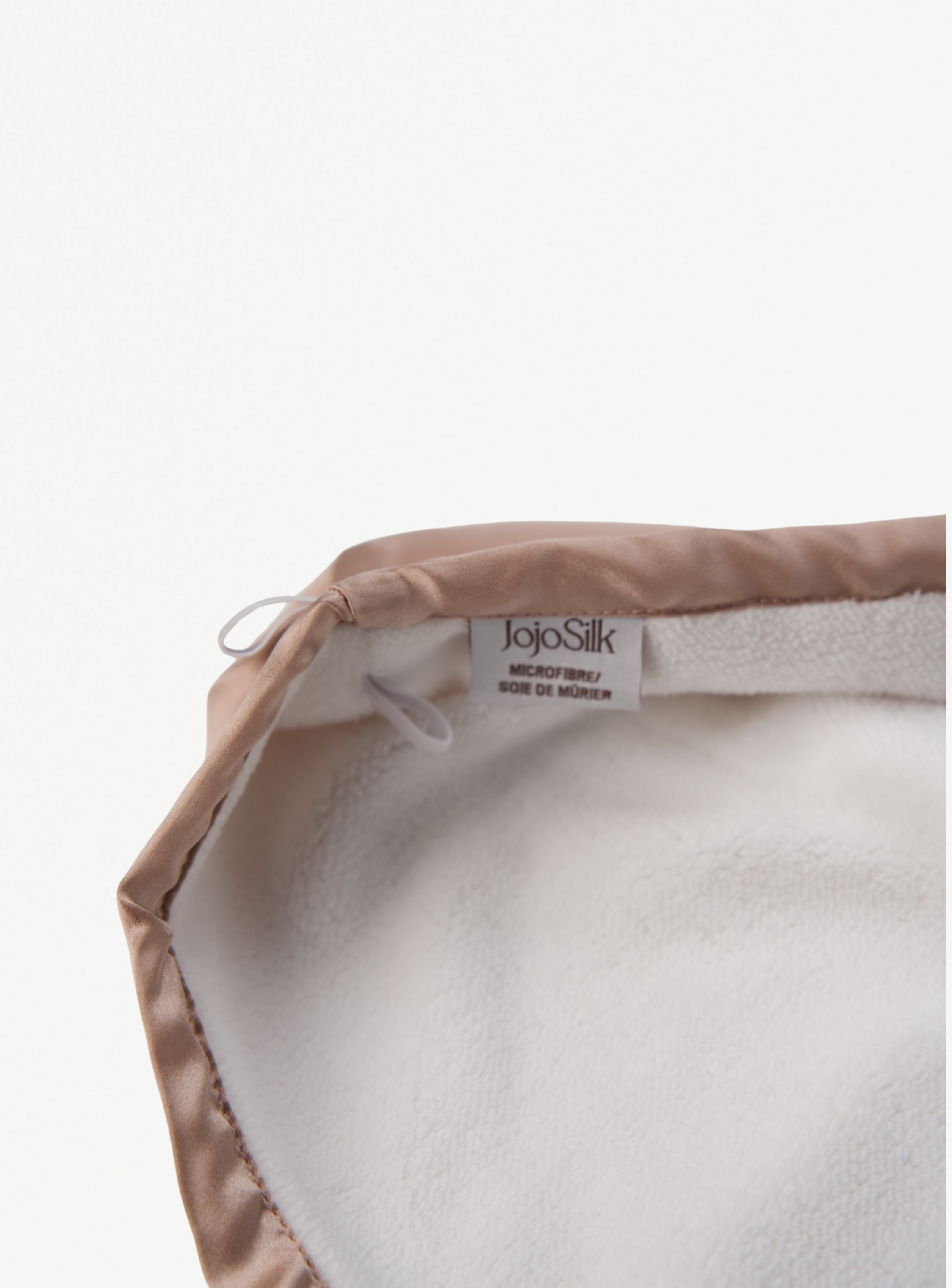 Serviette cheveux double face – Microfibre & Soie