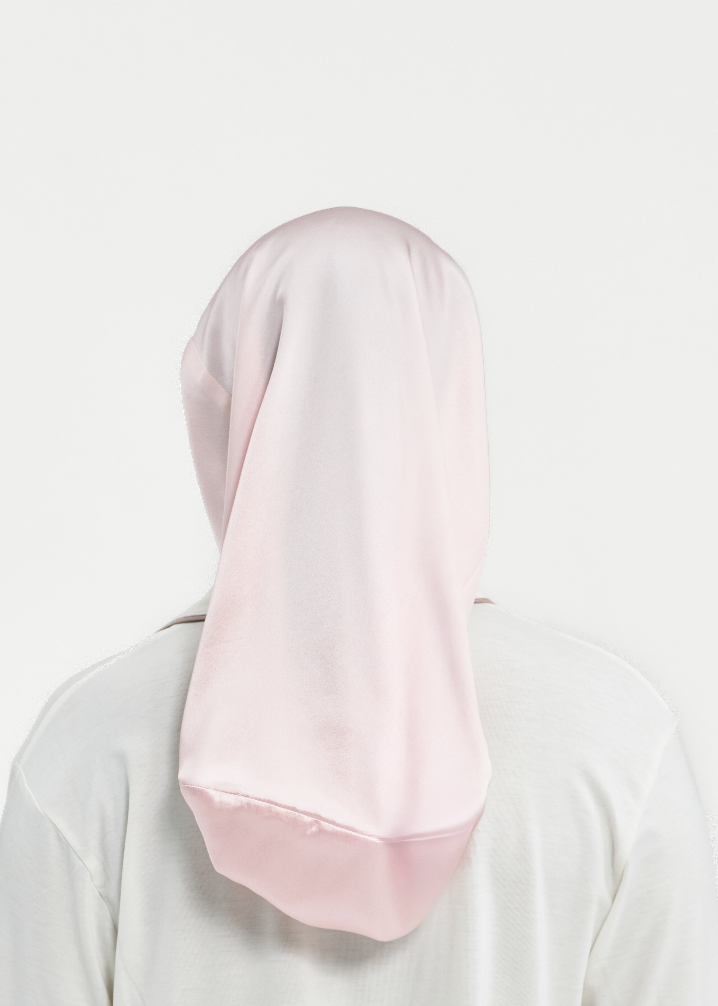 Bonnet de nuit long en soie