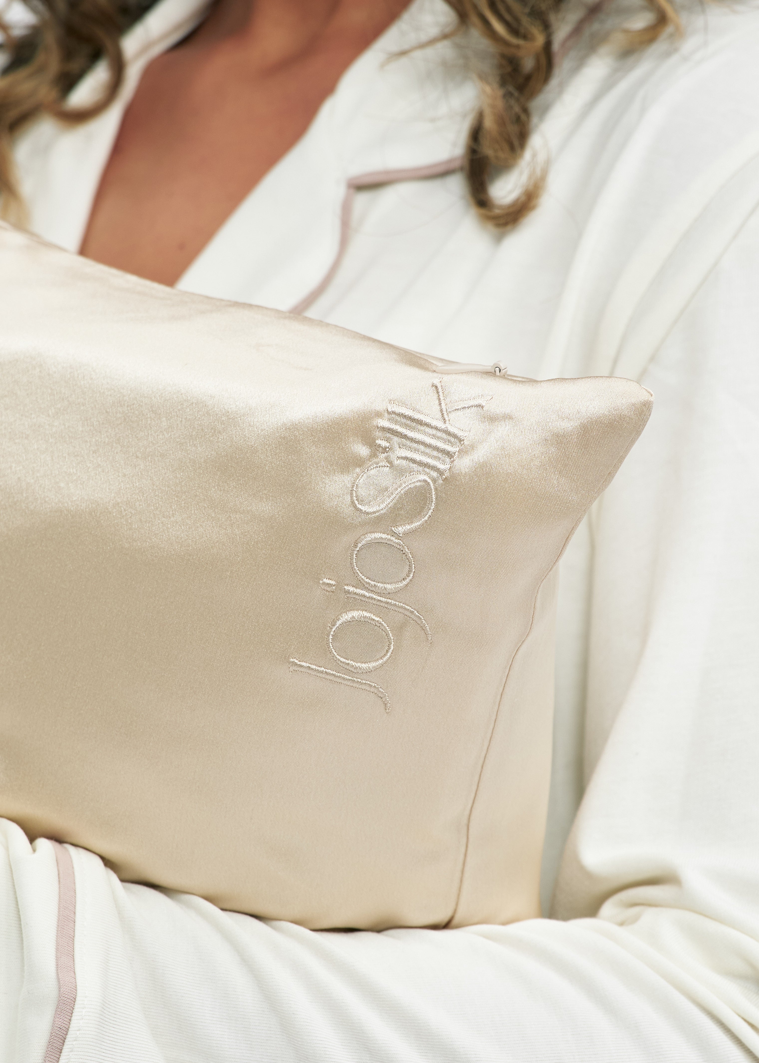 Taie d'oreiller en soie