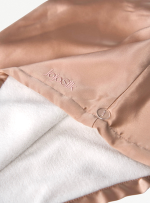 Serviette cheveux double face – Microfibre & Soie