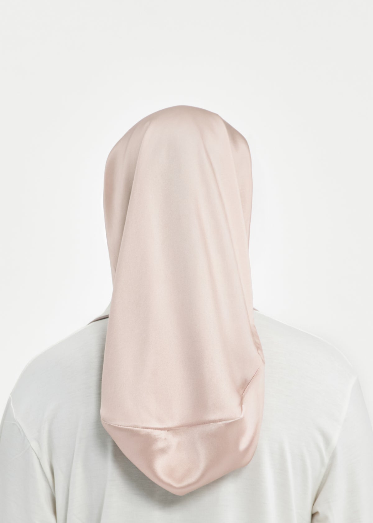 Bonnet de nuit long en soie