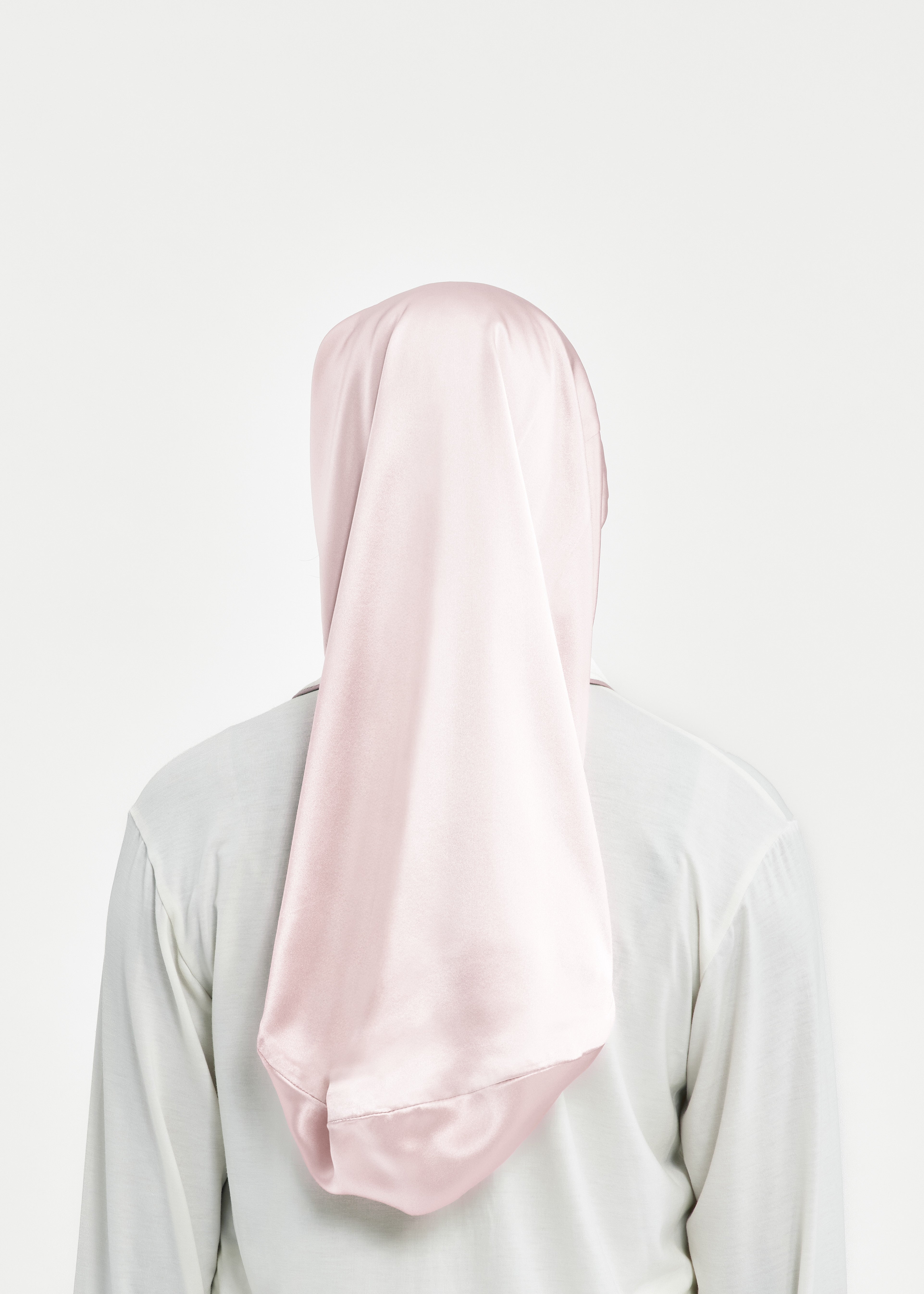 Bonnet de nuit long en soie